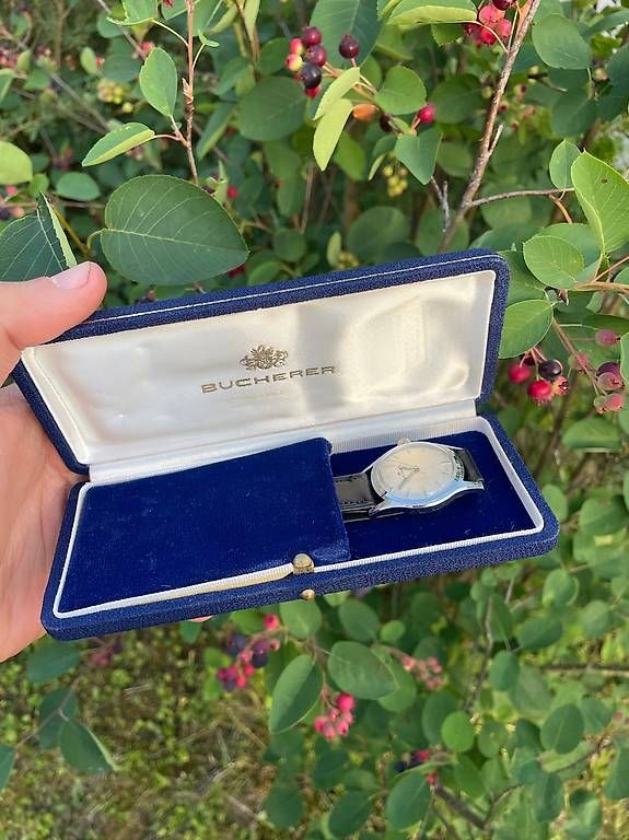 Bucherer Uhren: Vintage Bucherer flagship mit Originalbox – Gebraucht aus Wasterkingen von madworld01 1
