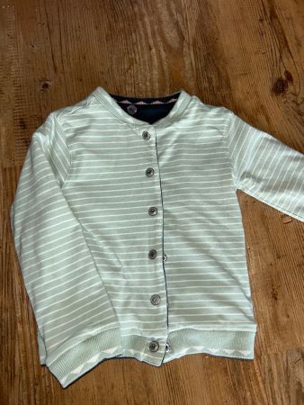 Wende-Sweatjacke 98/104 - neuwertig