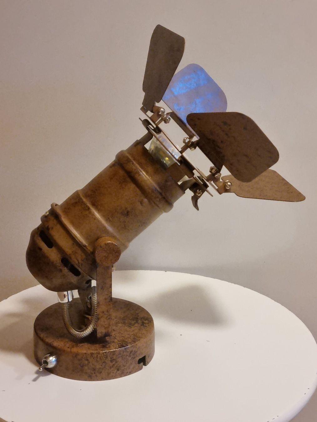 Lampen: Industrie Spot Lampe verstellbar – Gebraucht aus Scharnachtal von devin03