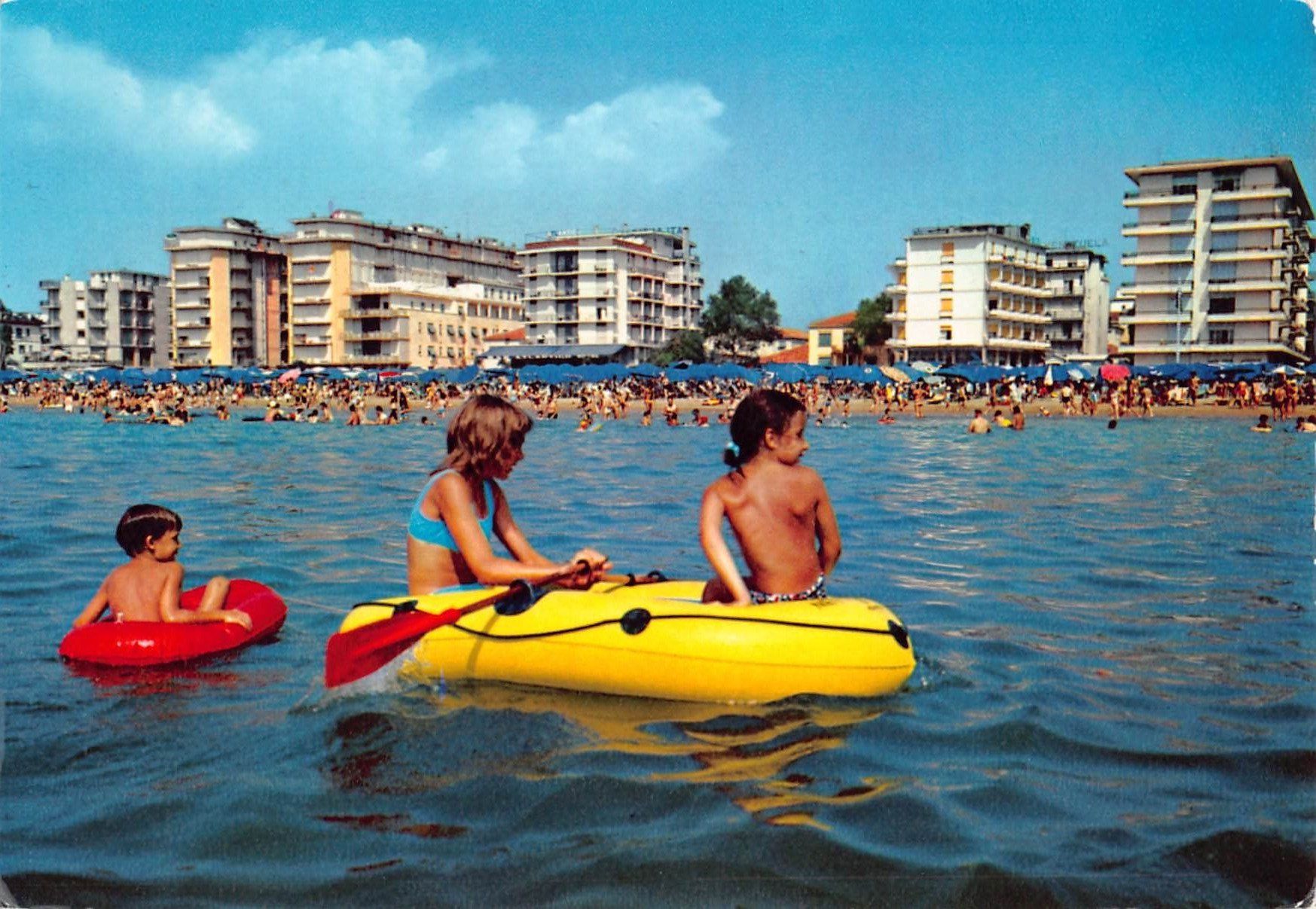 Cartoline postali: 2x Gruss vom LIDO DI JESOLO – Usato da Winterthur venduto da SchatzchischtliWinti 2