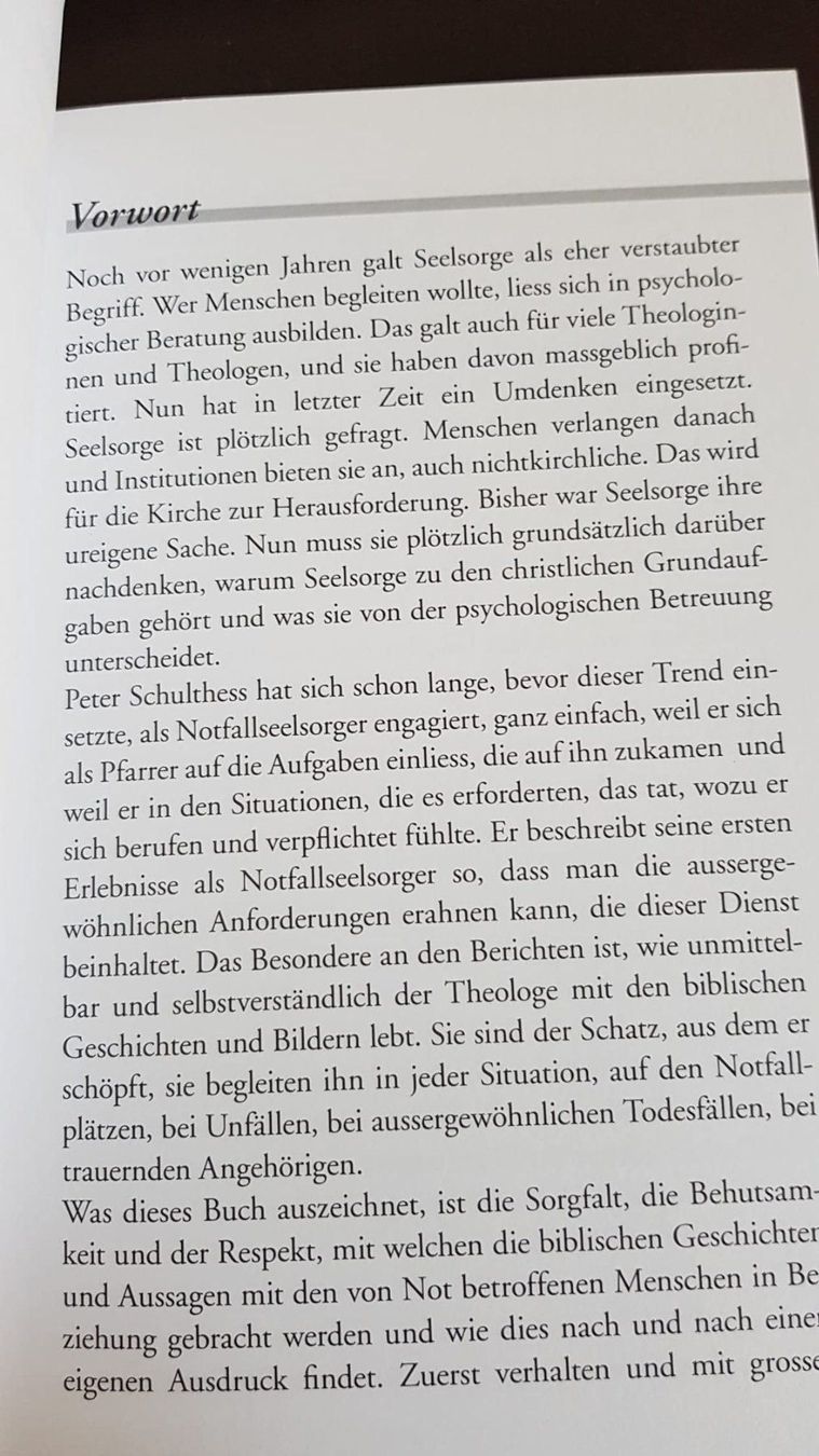 Libri: Hiobsbotschaft -  Notfallseelsorge NEU – Nuovo (secondo la descrizione) da Spiegel b. Bern venduto da sus_xj97 2