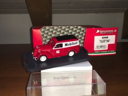 Fiat 1100 Furgone Mobiloil 1/43 no Minichamps