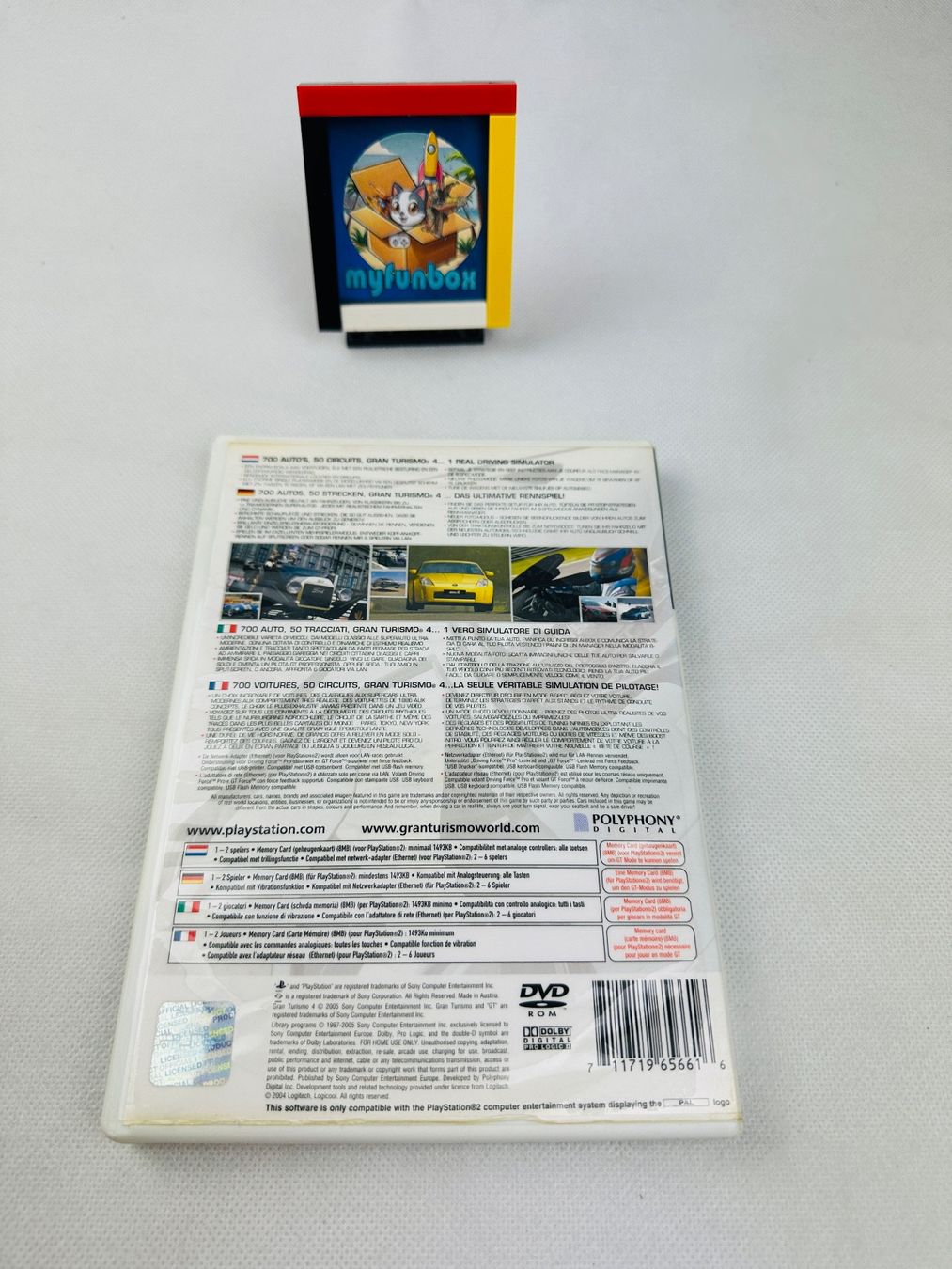 Giochi: PS2 Gran Turismo 4 Multilingual – Usato da Kappel SO venduto da MyFunBox 1