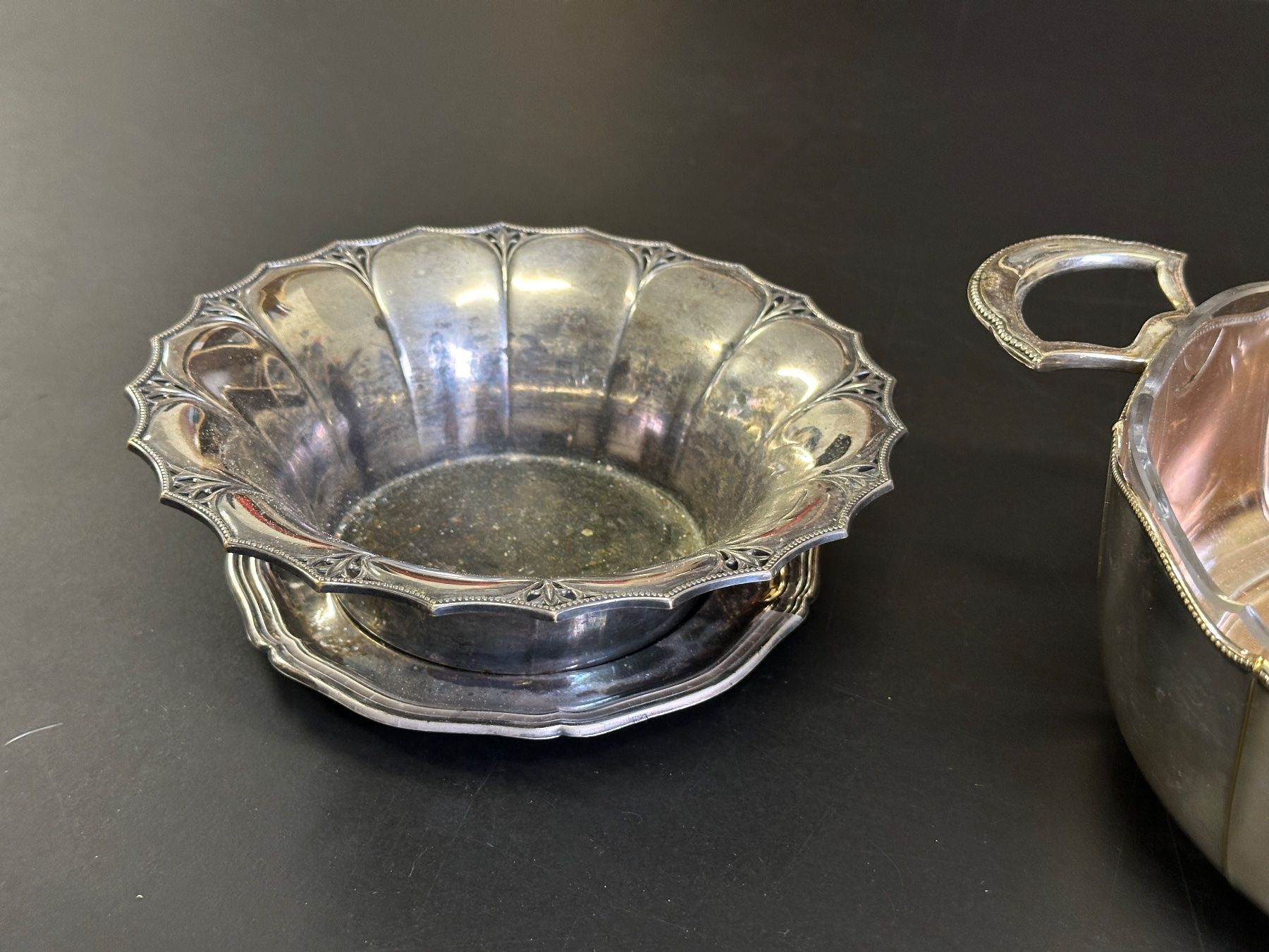 WMF Geschirrsets: WMF OX Antikes Teeservice versilbert Art-Deco – Gebraucht aus Reiden von Zofi-Brocki 8