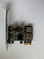 2021 4-fach Mining PCIE Riser 4x USB 3.0