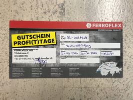 Gutschein Ferroflex Wert 52.00 Franken