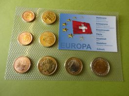 Schweiz 2003, Set Euro-Probe-Münzen