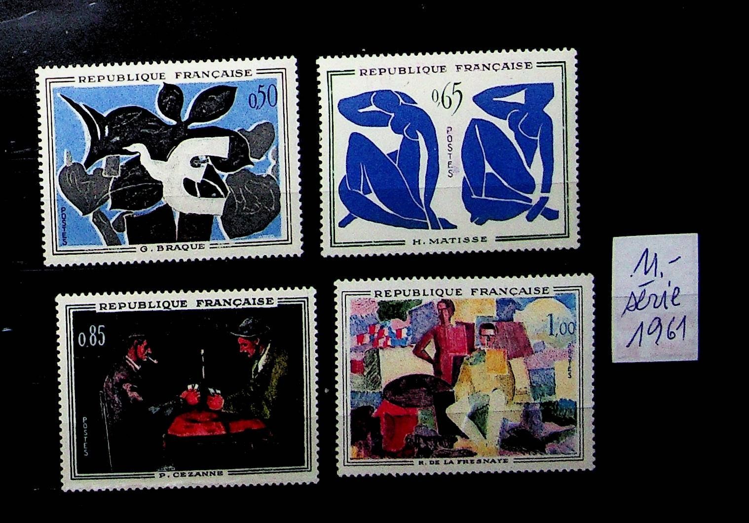 Alle Briefmarken: FRANCÉRIE DE TIMBRES NEUFS** 1961  /U836 – Neu (gemäss Beschreibung) aus Estavayer-le-Lac von nane85