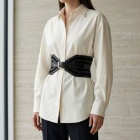 Y2K Corset Gürtel REISS Leder XS/S