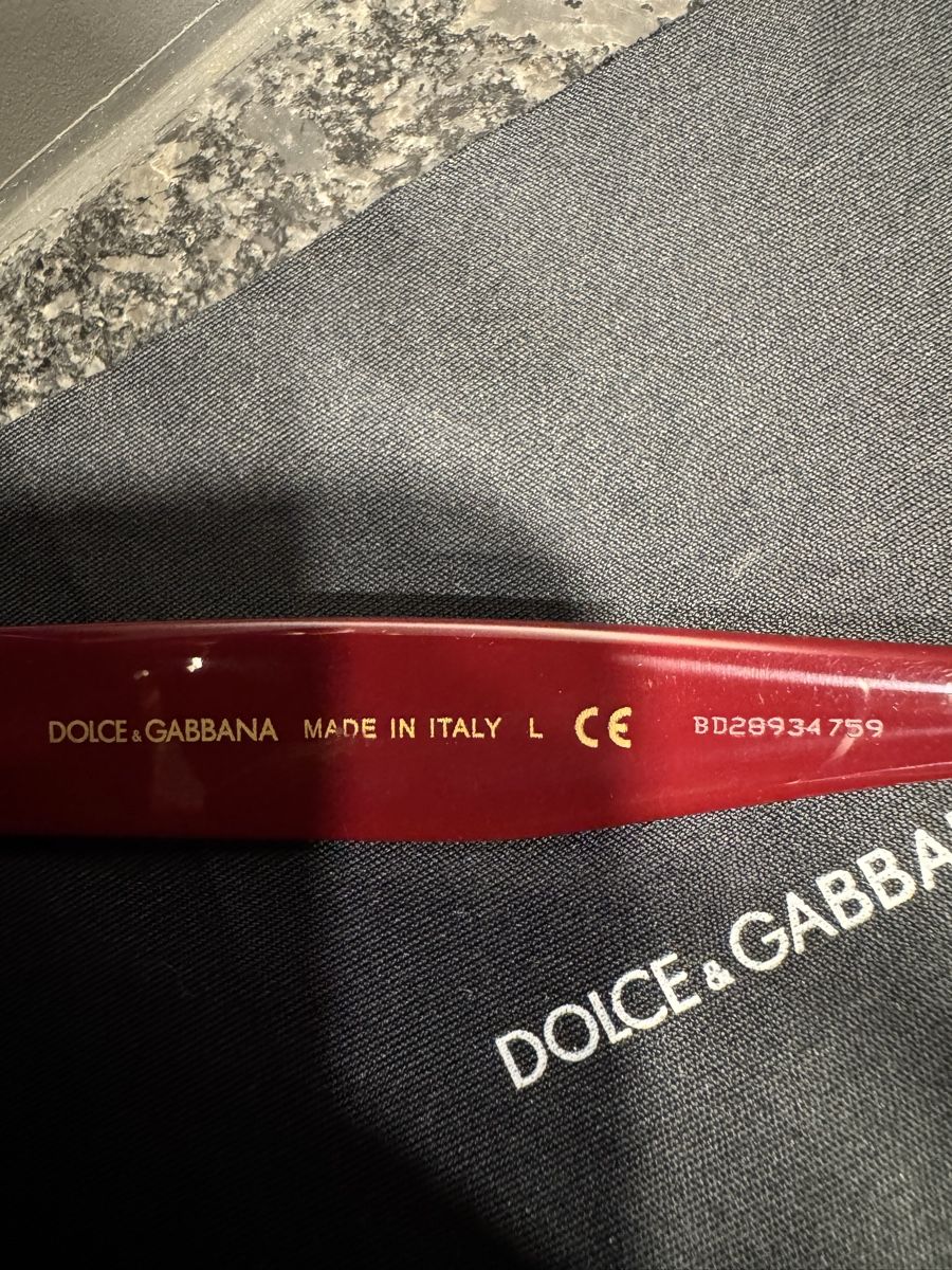 Dolce & Gabbana Occhiali & Lenti: Dolce & Gabbana Sonnenbrille – Nuovo (secondo la descrizione) da Liebistorf venduto da Sarahx3 3