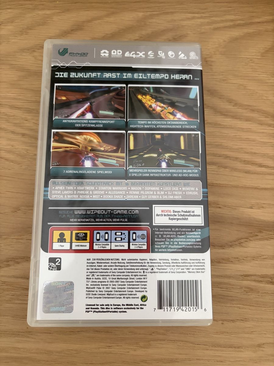 Sony Giochi: WipEout Pulse - PSP – Usato da Pully venduto da FunkyGames 1
