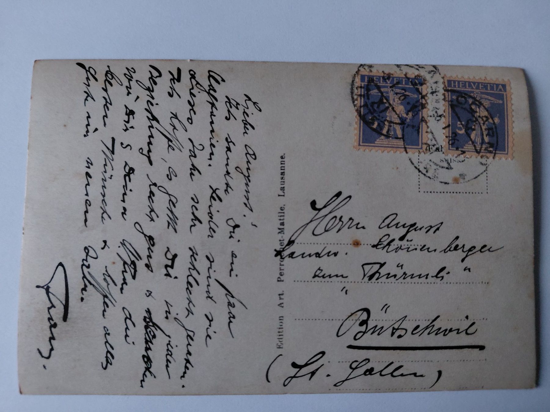 Cartoline postali: Alte Ansichtskarte Locarno, Castello di ferro – Usato da Wattwil venduto da yburgler 1