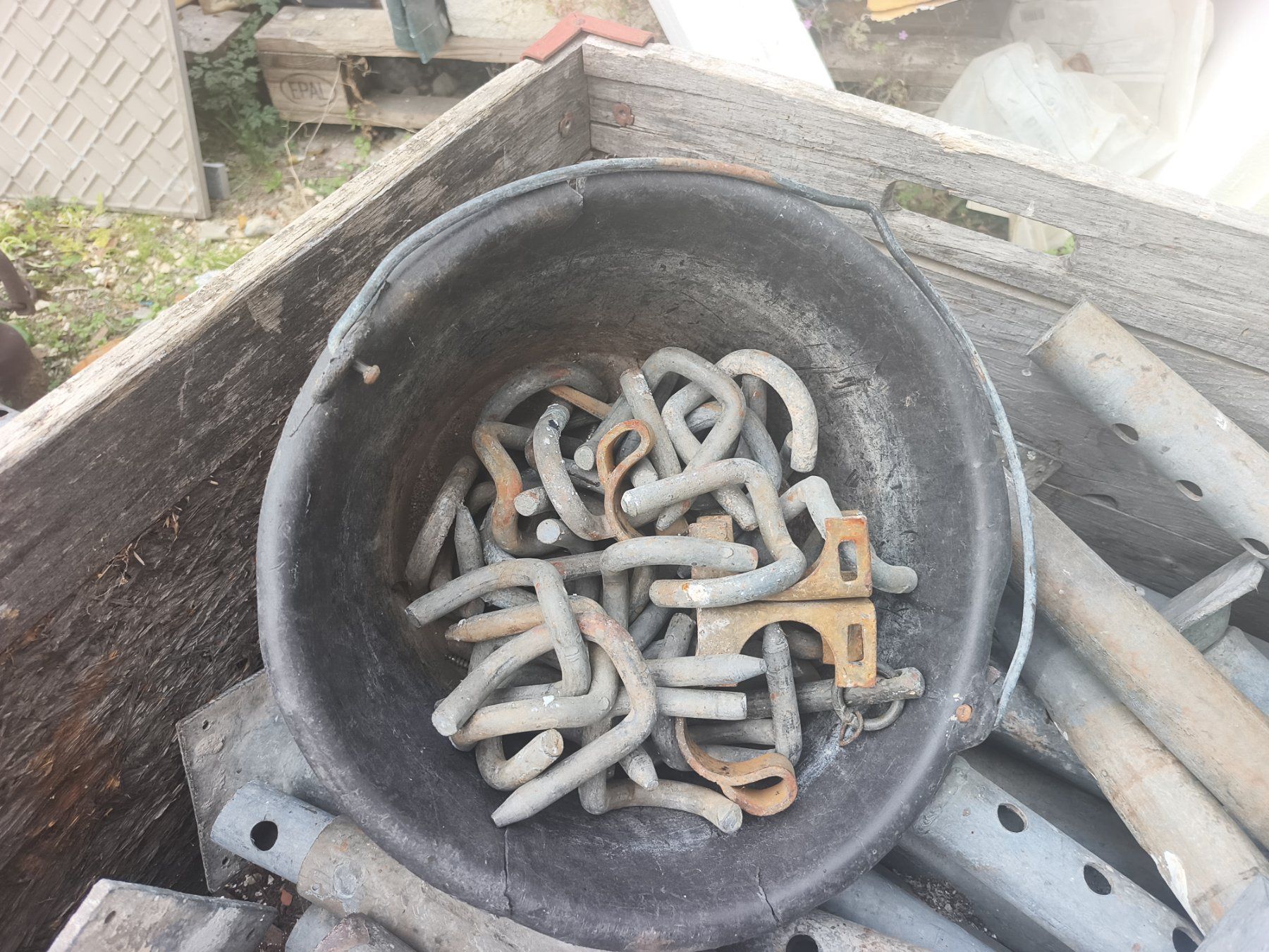Gerüste: Stahlgerüst / Fassadengerüst gebraucht – Gebraucht aus Saules BE von zemco 7