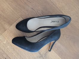 Schwarze Pumps, 7cm
