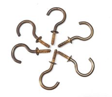 Vorhanghalter aus Messing - Crochets de rideau laiton