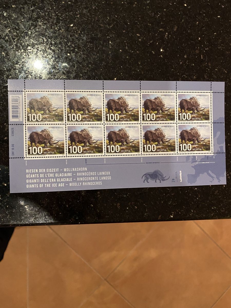 Tutti i francobolli: Briefmarken Bogen CH postfrisch 2024, 3 versch. Bogen – Nuovo (secondo la descrizione) da Schüpfen venduto da Diego2211 3