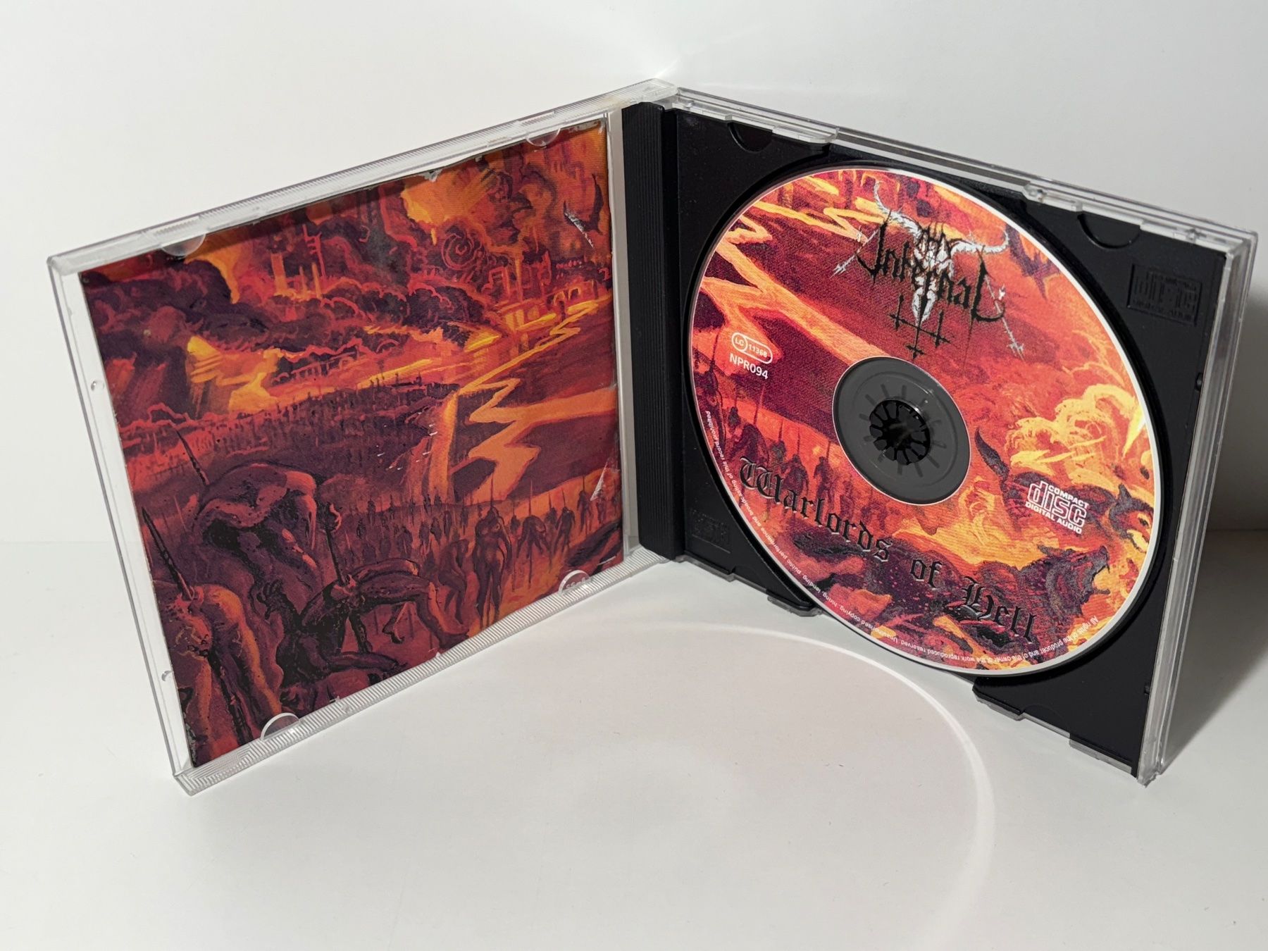 CD: Thy Infernal CD Warlords of Hell – Usato da Wilderswil venduto da Sstriker 2