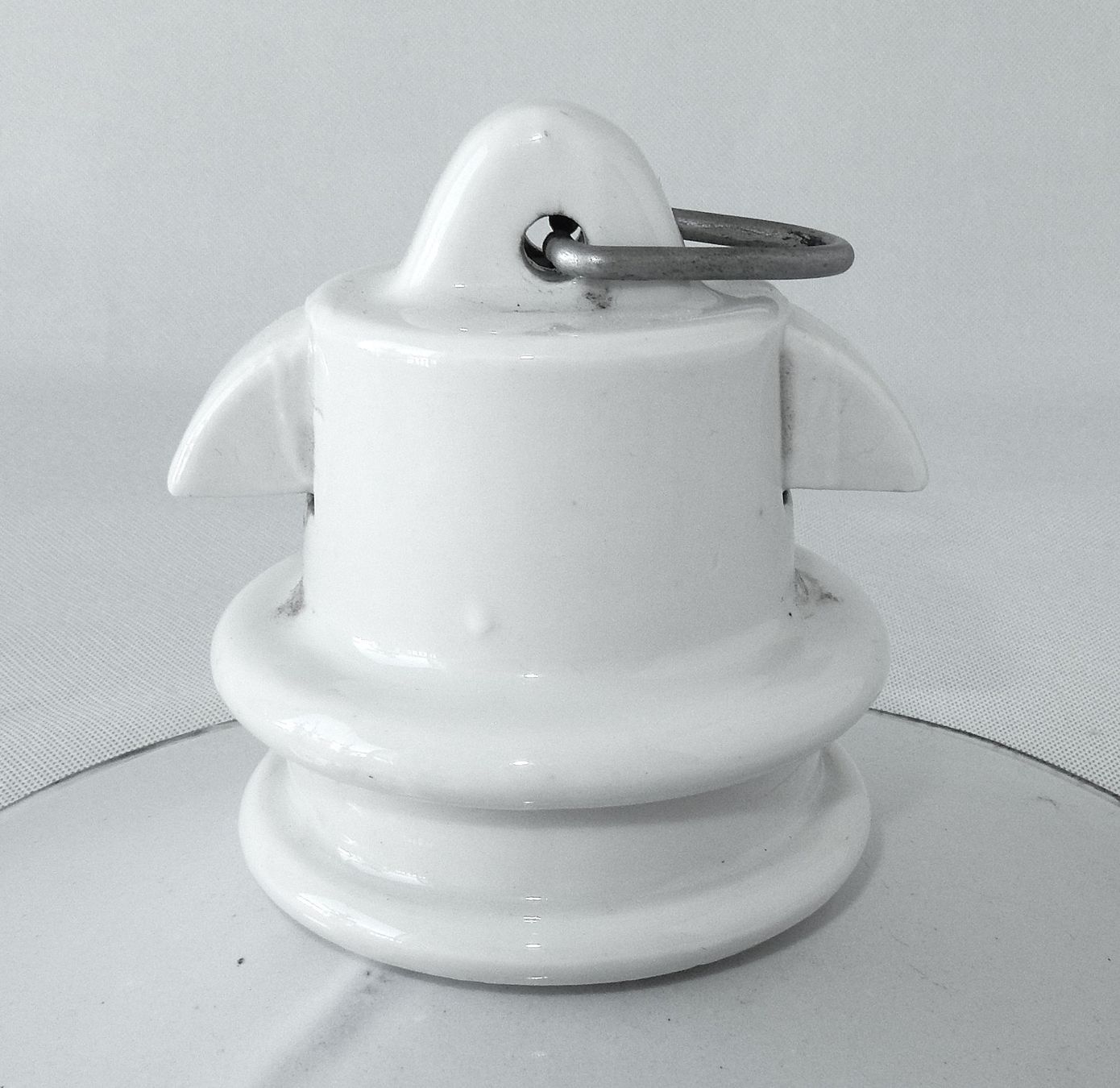 Lampadari & plafoniere: Antike Deckenleuchte - mit Schirm aus Emaille - Ø 20.0cm – Usato da Alpnach Dorf venduto da Reloved24 4