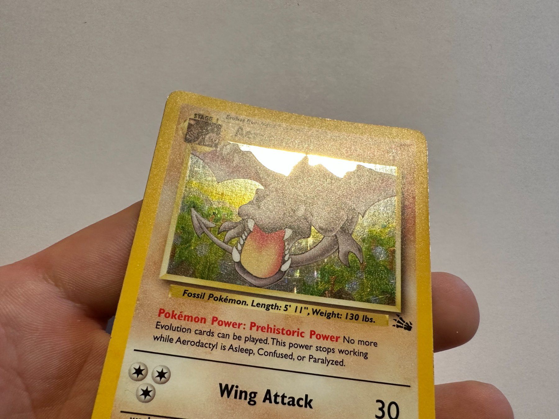 Pokémon Sammelbilder & Trading cards: Aerodactyl holo Fossil EN – Gebraucht aus Hagendorn von Pokecollectorch 4