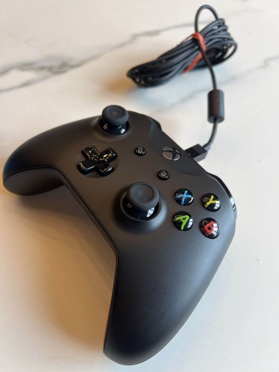 Microsoft Controller: Xbox Controller, kabelgebunden - Top Zustand! Schwarz – Gebraucht aus Wollerau von Plakatfreund 2