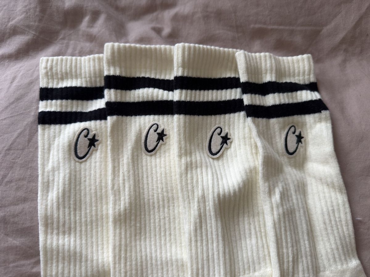 Calze: Corteiz Socken Beige Neu – Nuovo (secondo la descrizione) da Winterthur venduto da GinaMila 1