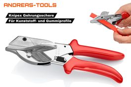 Knipex Gehrungsschere für Kunststoff- und Gummiprofile