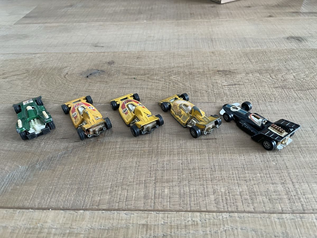 Corgi Toys Modellini d'auto: Corgi Juniors Formel 1 Rennwagen Set, bespielt – Usato da Frauenfeld venduto da Challenger77 1