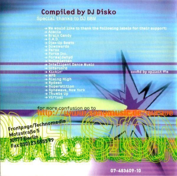 CD: Frontpage Presents Nu Rave Vol. 2.00 Total Confusion DCD – Usato da Horn venduto da Wings0 2