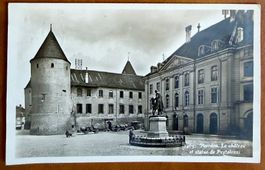 Yverdon - Le château - Animée. 1930