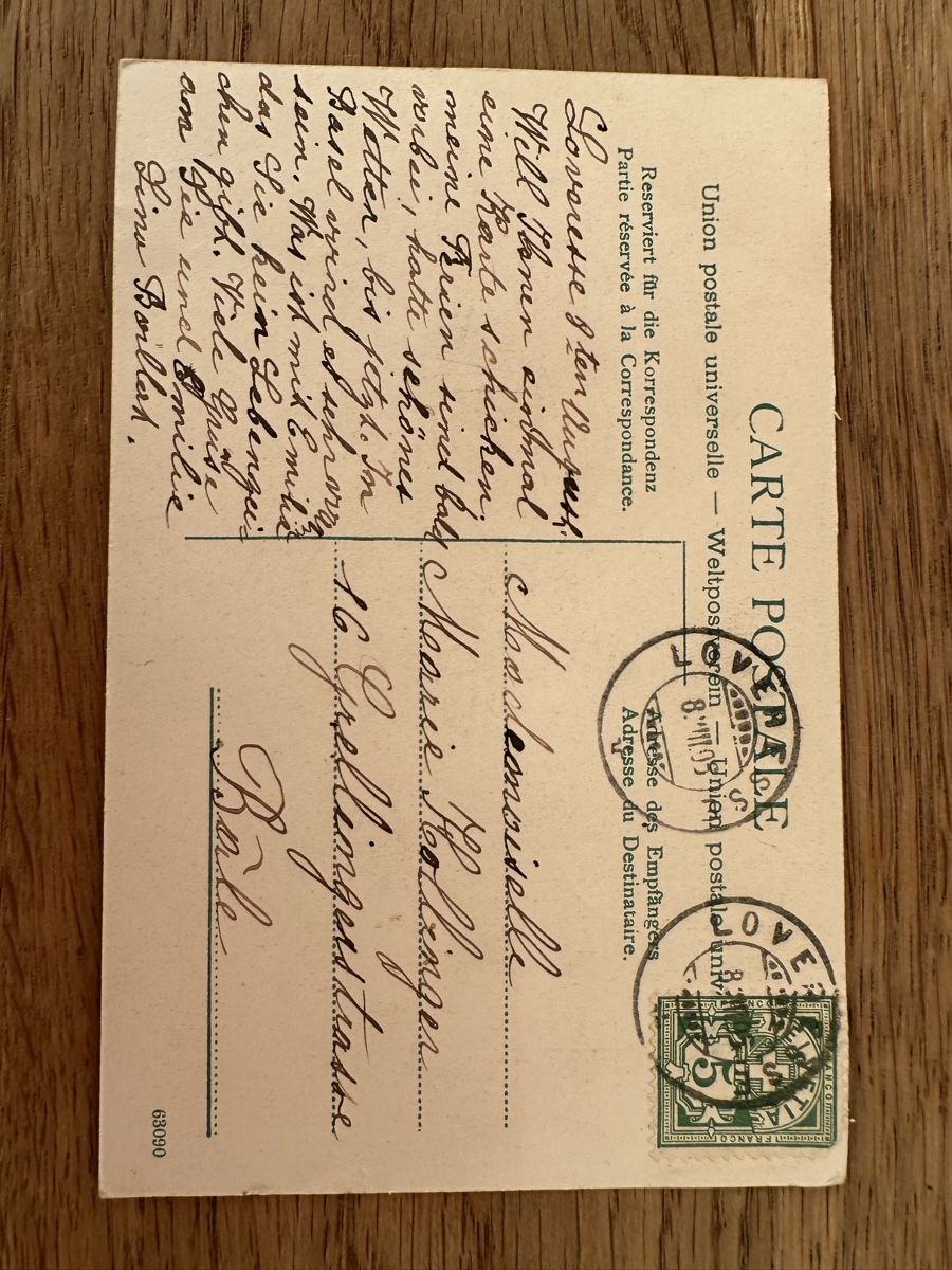 Cartes postales: AK - Gorges de Moutier 1905 – D'occasion à Schmitten / FR par Samsara169 1