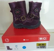 Elefanten -tex Wasserdichte Stiefel mit Lammwolle Gr. 34