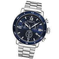 🇺🇸Herrenuhr ®STÜHRLING New York Chronograph Blau 5 Bar NEU