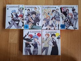 Assassination Classroom DVD Set S1 komplett, S2: Vol 1 und 2