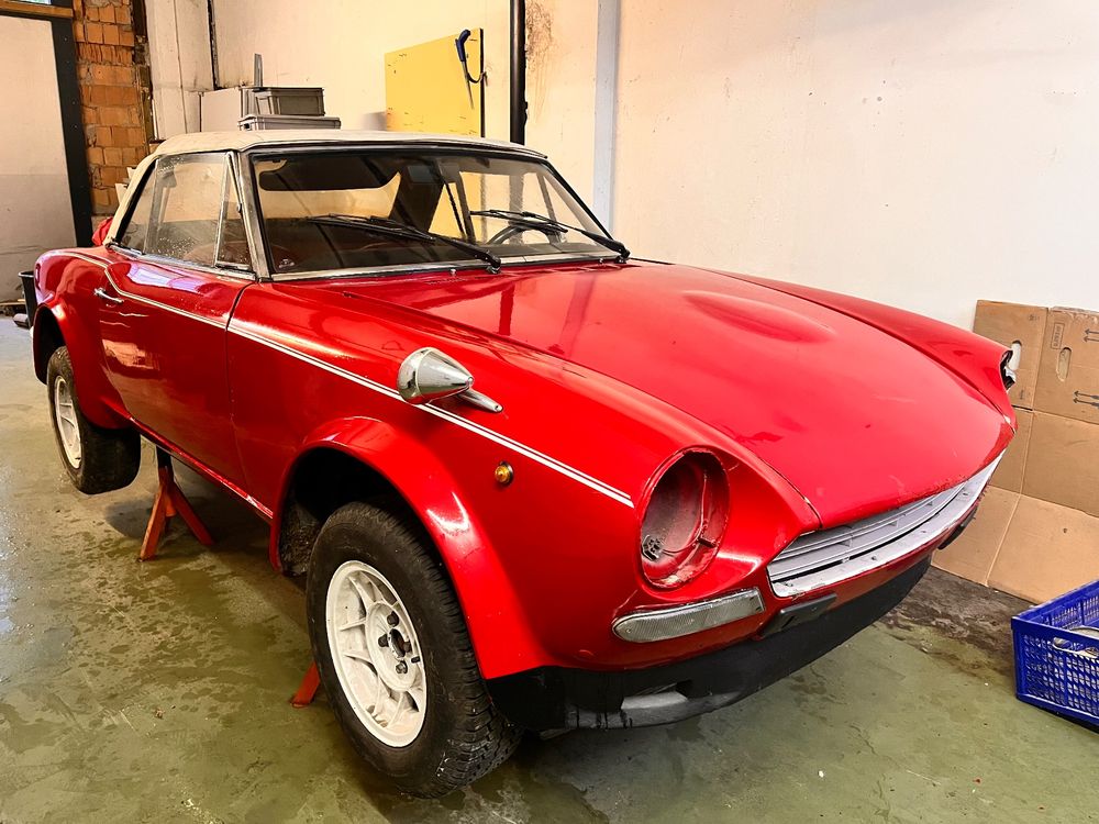 Fiat 124 Spider AS Sport/ Amarth Replica/ neue Fotos