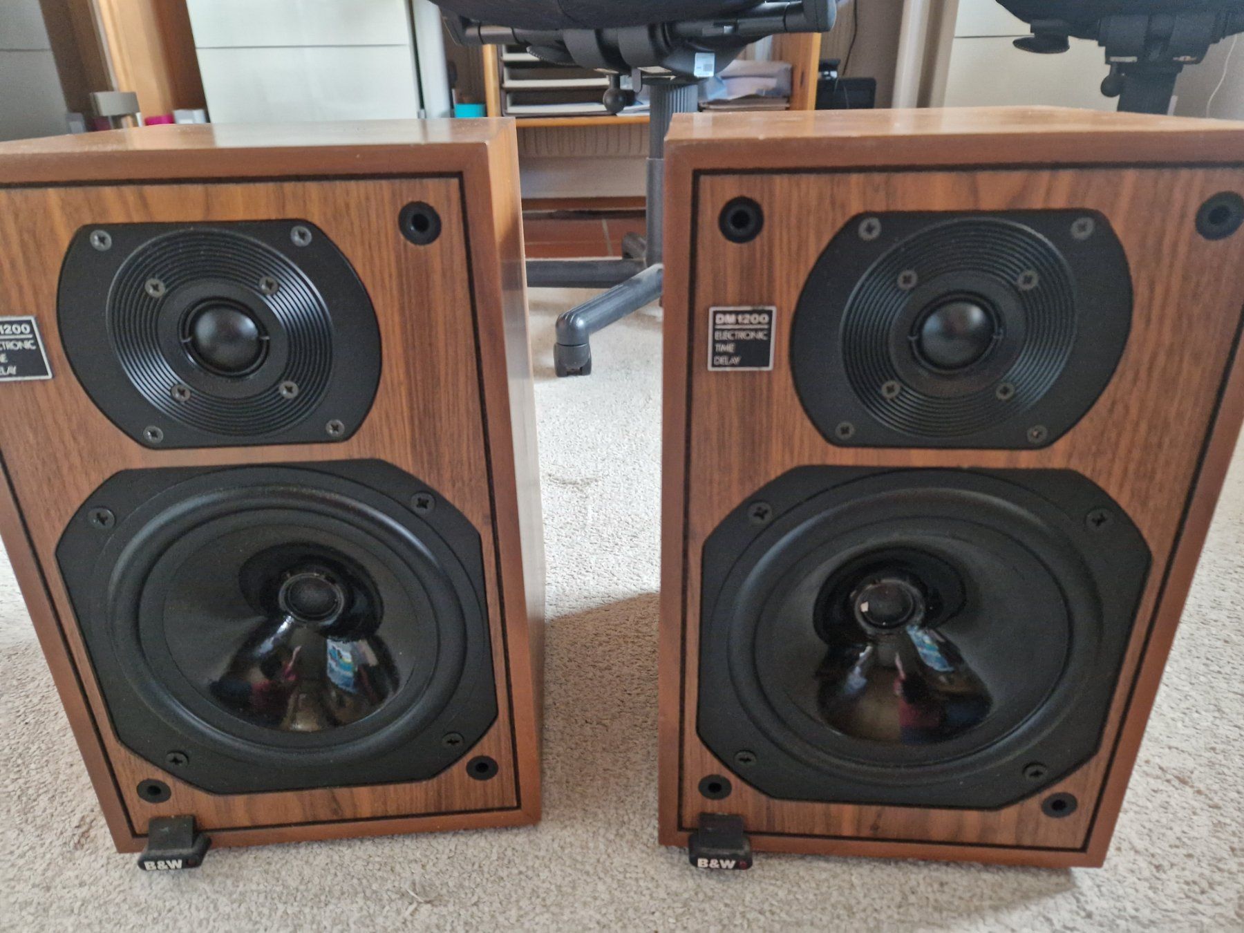 Bowers & Wilkins Haut-parleurs: B&W DM 1200 Lautsprecher – Défectueux à Arisdorf par rokla01 1