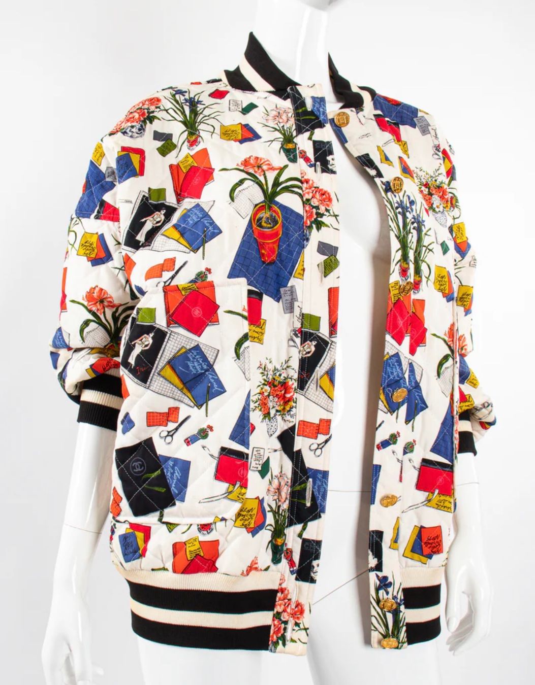 Chanel Giacche: CHANEL bomber Jacket jacke giacca – Usato da Locarno venduto da av_lord