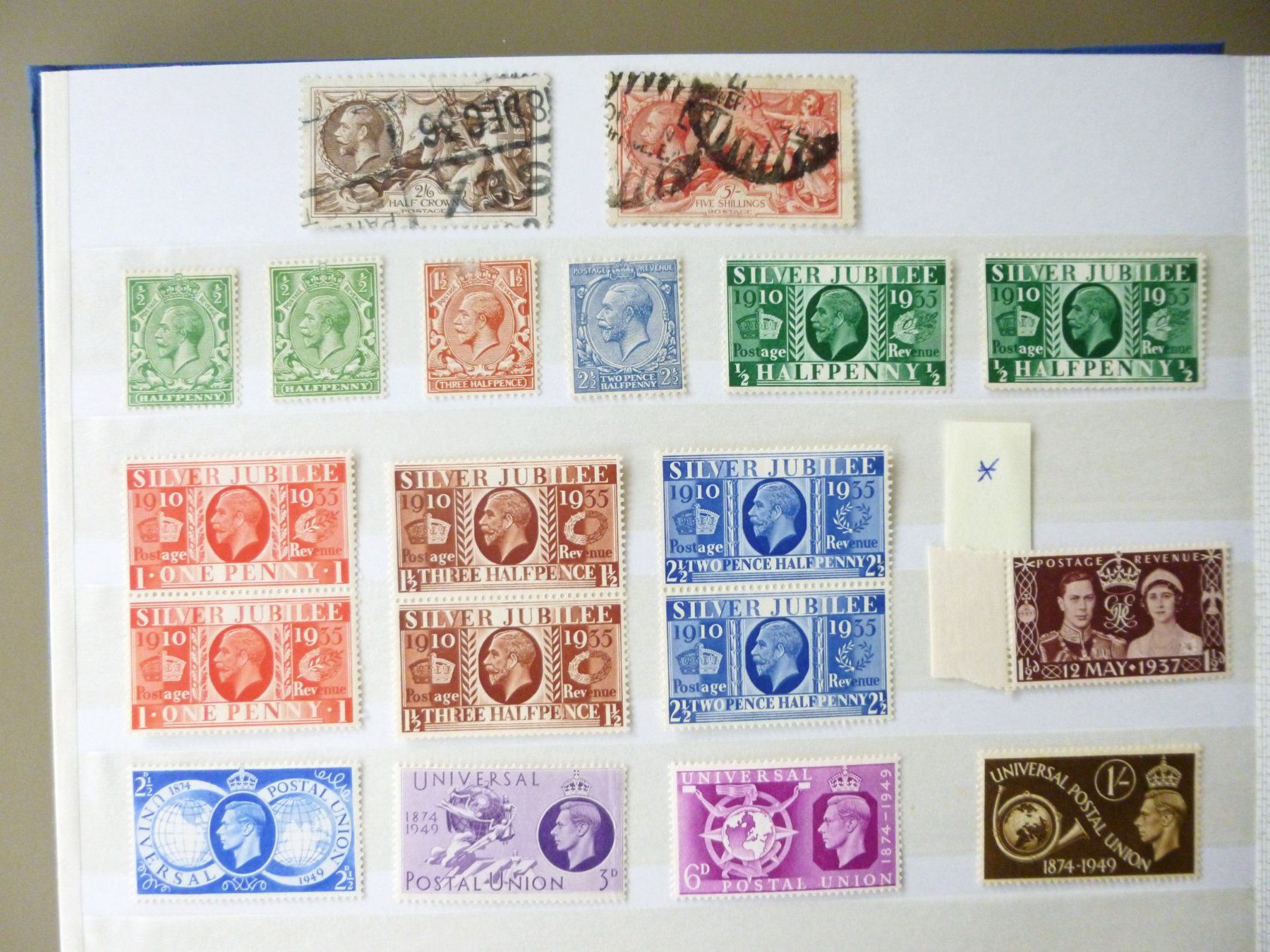 Alle Briefmarken: GB / ENGLAND - Lot ältere Marken – Gebraucht aus Uster von schepus23 3
