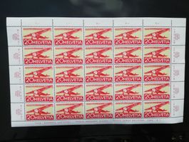 CH-Sonderflugpostmarken 1944 ganzer Bogen ungebraucht (F38)
