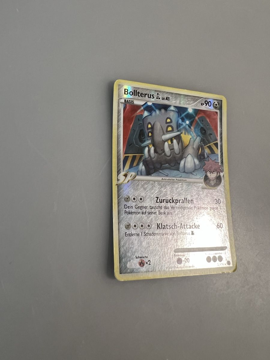Pokémon Cartes à collectionner: Bollterus GL Holo – D'occasion à Muttenz par Michugee97 1