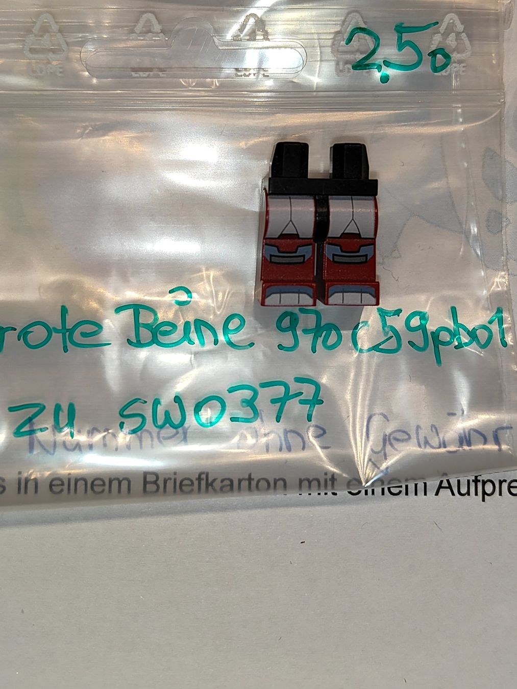 Lego Baukästen: Legofigurenteile  div Einzelteile zu SW Figuren  /E19 – Gebraucht aus St. Gallen von Bisaknosp 5