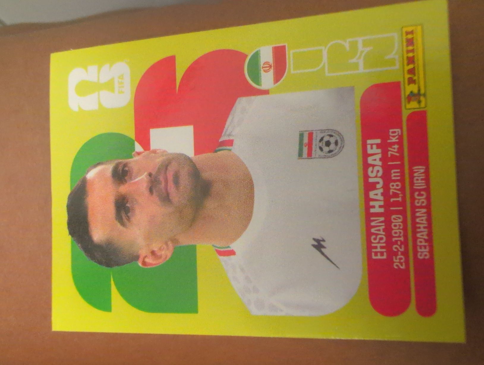 Panini Cartes à collectionner: Ehsan Hajsafi IRN – Neuf avec emballage d'origine à Lausanne par KarolyneBaiao