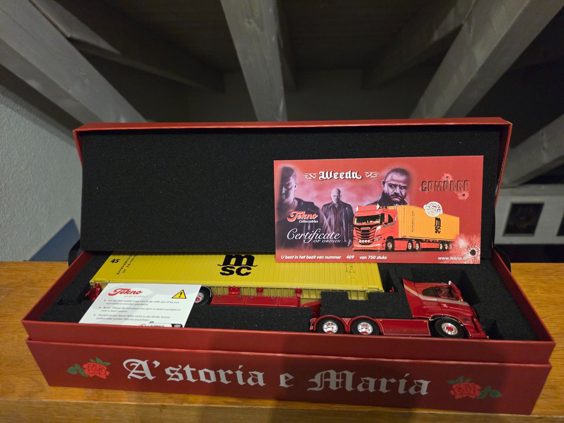 Tekno Kits de montage: Tekno 254066D Weeda - Gomorra – D'occasion à Tobel par Logistik1991