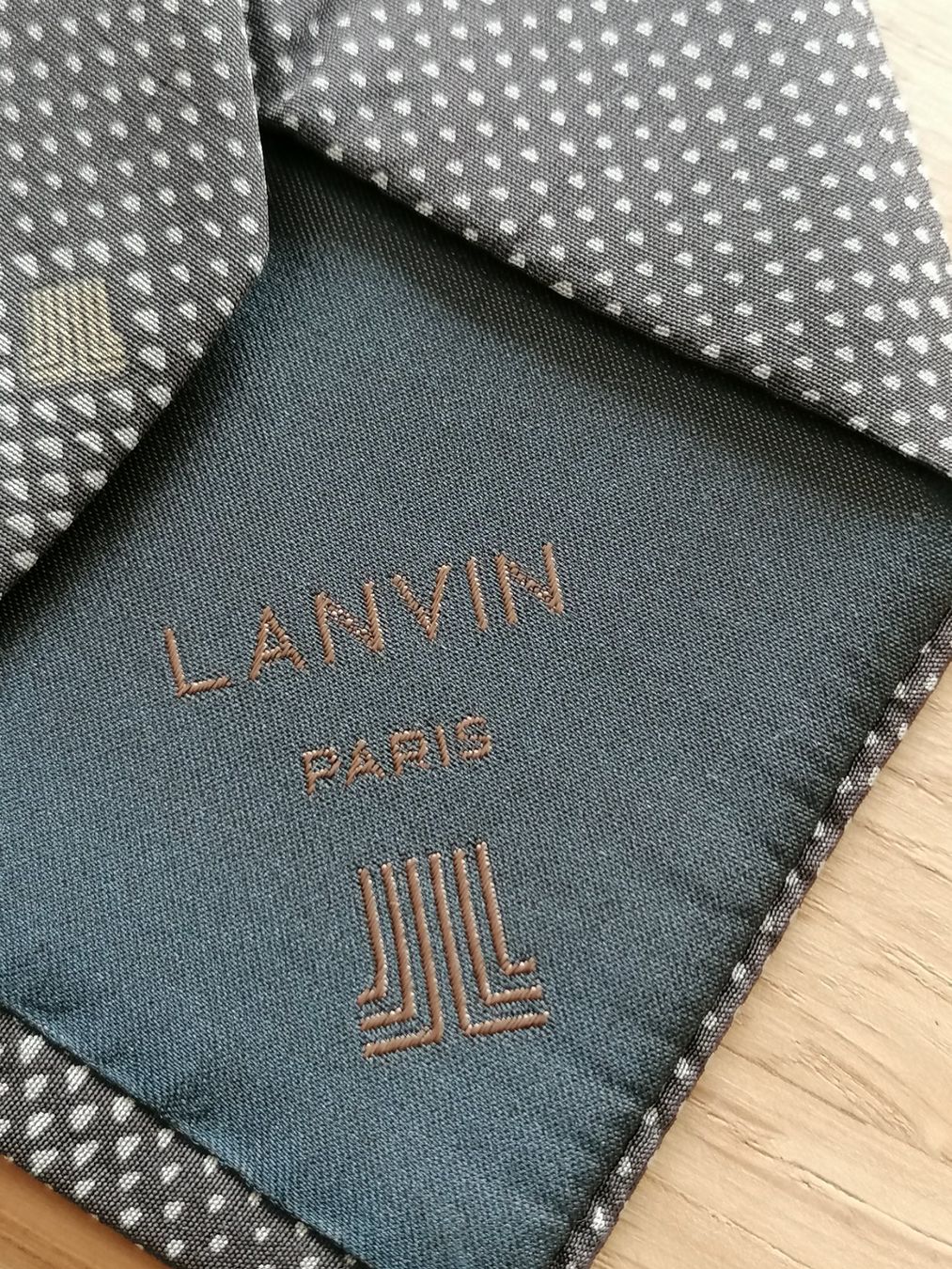 Lanvin Krawatten: Lanvin Paris Krawatte 100% Seide - Nr.105 – Gebraucht aus Basel von vintagecollector 2