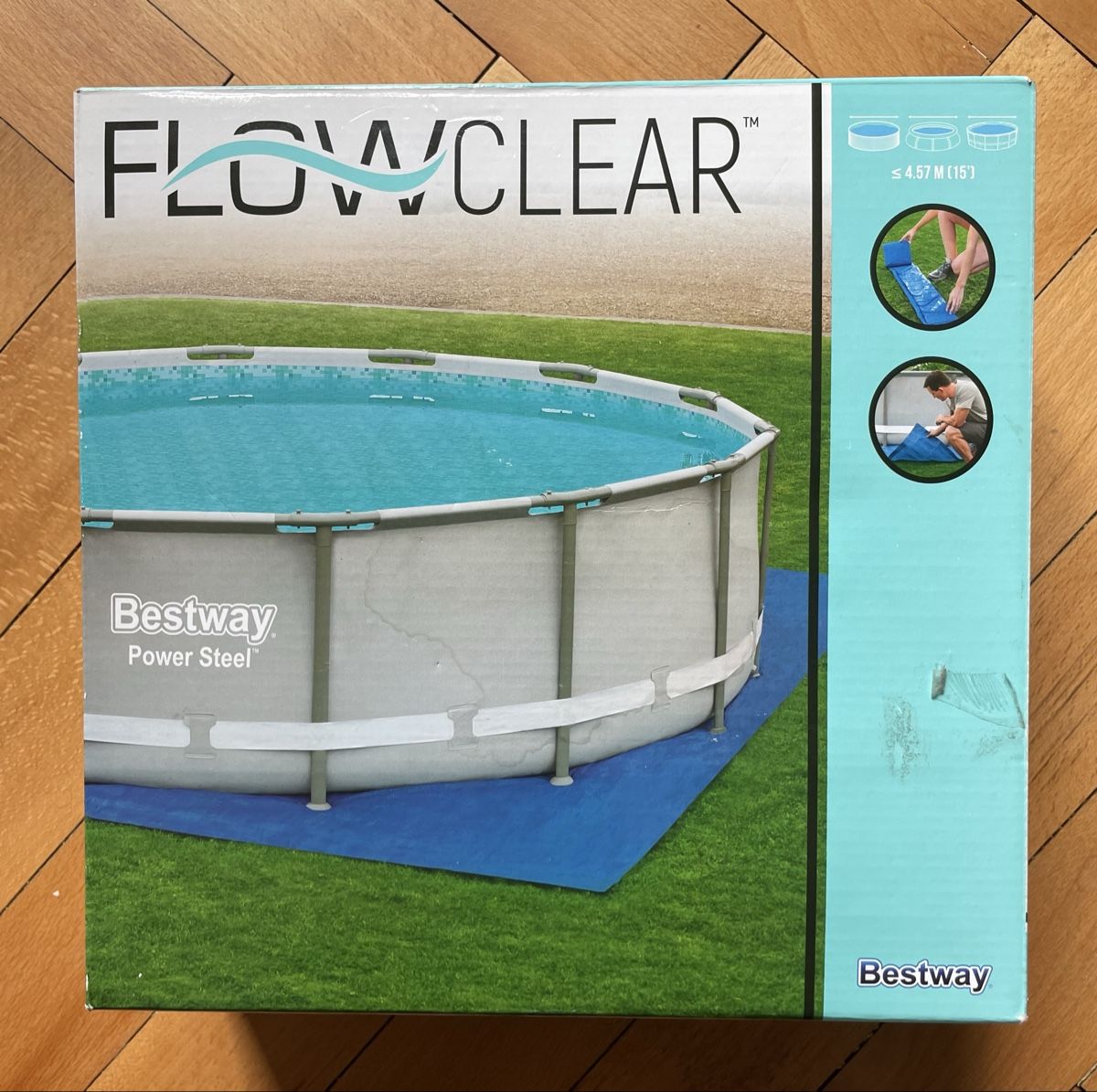 Accessori per Piscine: Pool-Bodenschutzplane, Originalverpackt – Nuovo e nell'imballaggio originale da Basel venduto da Gundeli-25
