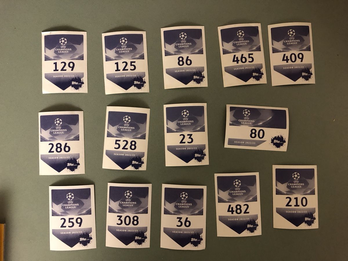 Topps Carte collezionabili: Champions League 2022/23 Topps – Nuovo (secondo la descrizione) da Baden venduto da AlejandroA 1