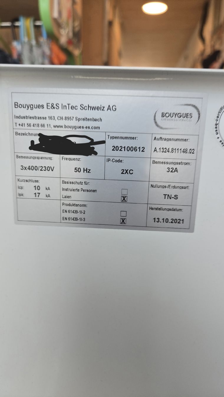 Hager Alimentazione elettrica: Schaltkasten mit Sicherungen Hager – Usato da reiden venduto da tinitus01 6