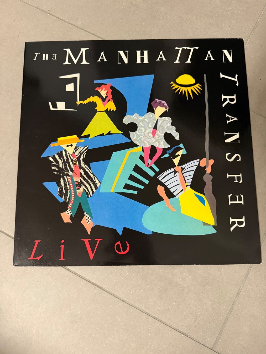 Schallplatten: Schallplatte / The Manhattan Transfer / Live – Gebraucht aus Freidorf TG von sarotiko