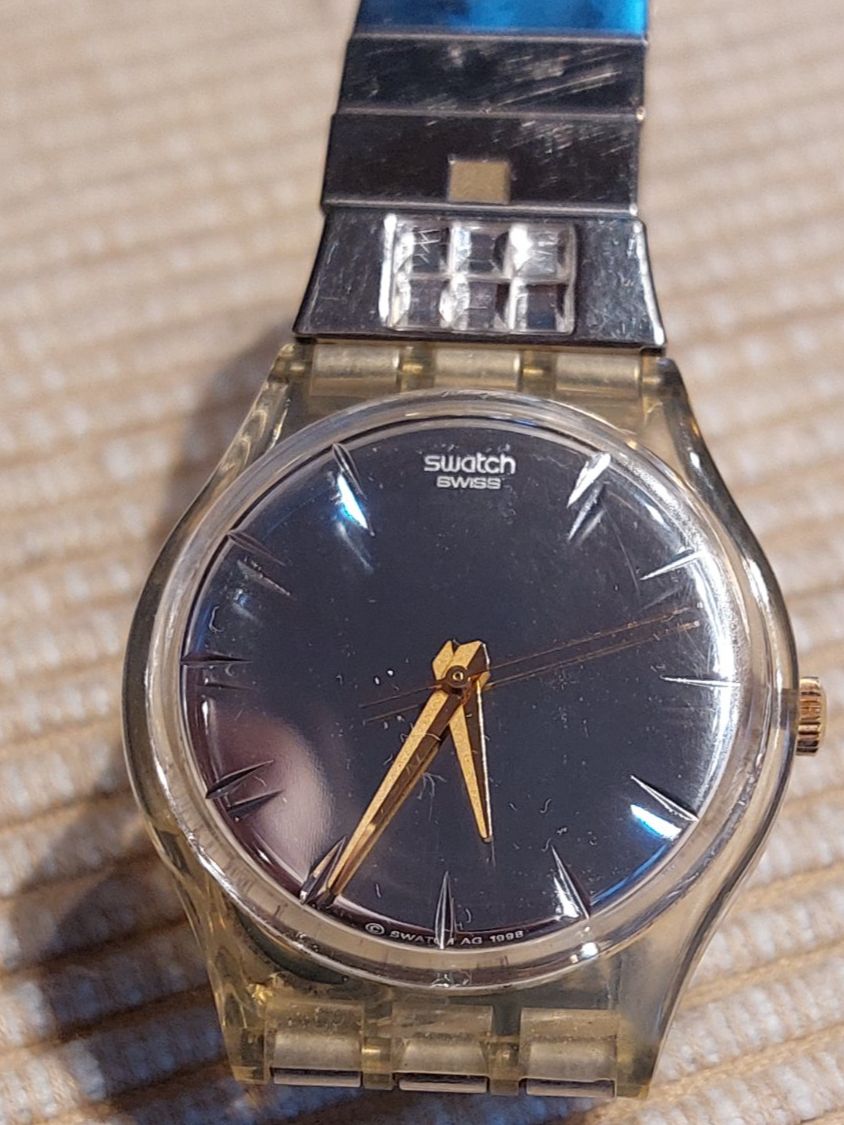 Swatch Orologi: SWATCH Cloesd Mirror GK 297 vintage – Usato da Oberdiessbach venduto da wasserfreak 1