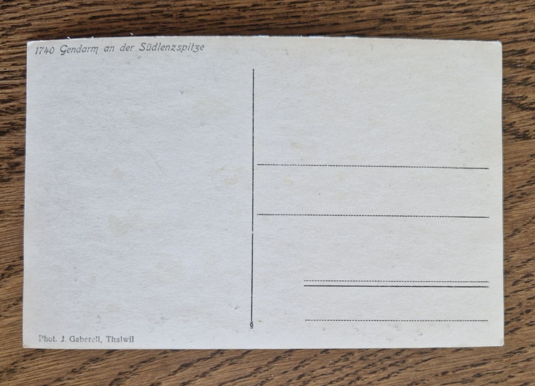 Cartes postales: Gendarm an der Südlenzspitze – D'occasion à Ebikon par Donar50 1