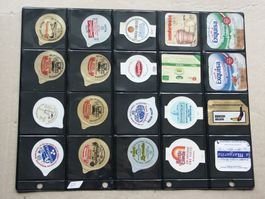 40        verschiedene             Butterdeckeli